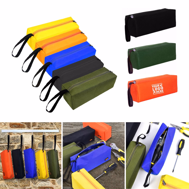 Women Men Multi-purpose Small Zipper Utility Tool Bag Screwdrivers Pouch Pliers Storage Organizer