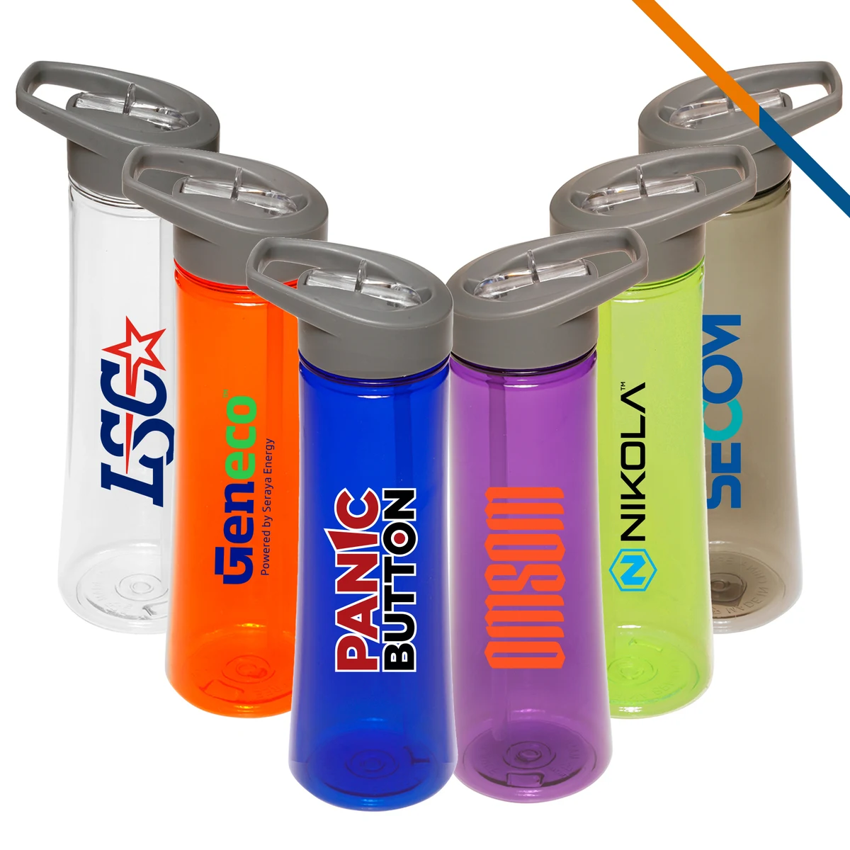 Desmo Plastic Sports Bottle - 22 OZ. 1