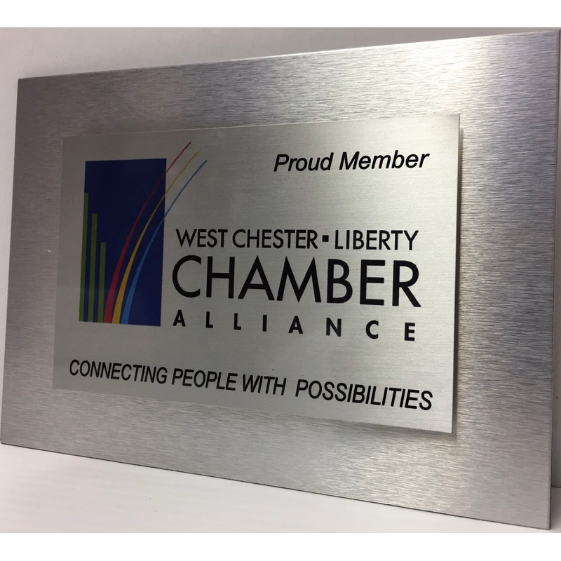 Color Rich PLATE Plaque-Dibond Metal
