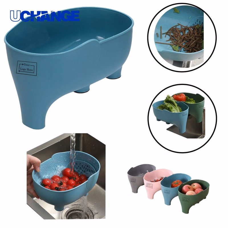 PP Elephant Sink Strainer Basket for Kitchen Drainage