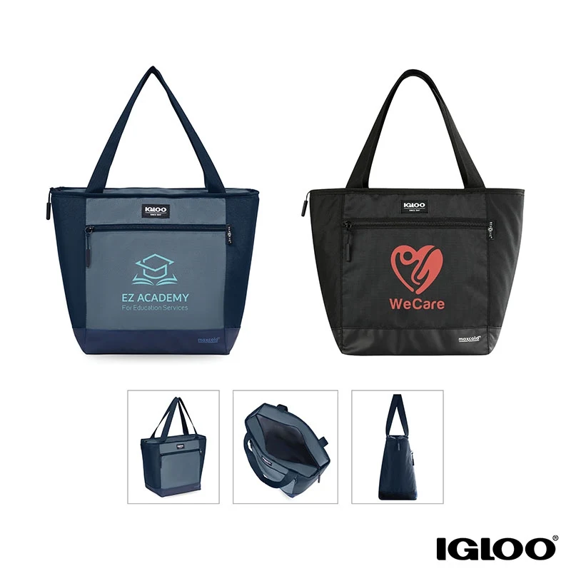Igloo® MaxCold® Evergreen 16-Can RPET Cooler Tote 1