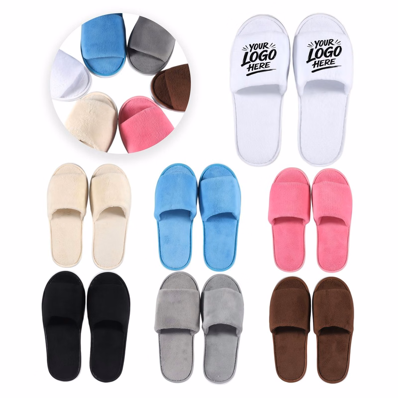 Disposable Non Slip Spa Slippers Hotel Travel Use