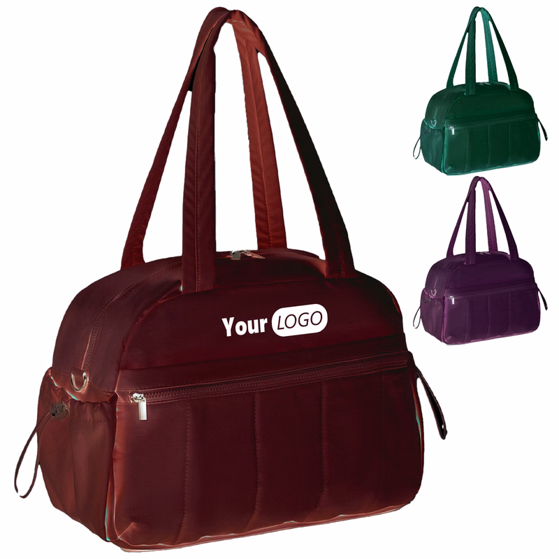 Nylon Compact Duffel Bag For Travel And Gym