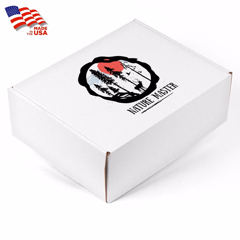 Screen Printed Corrugated Box Large 11x9x4 For Mailers,