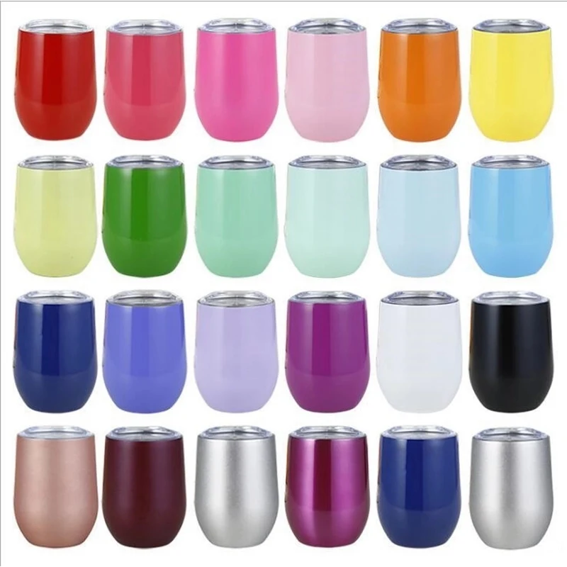 12OZ Egg Shape Coffee Tea Mug 1