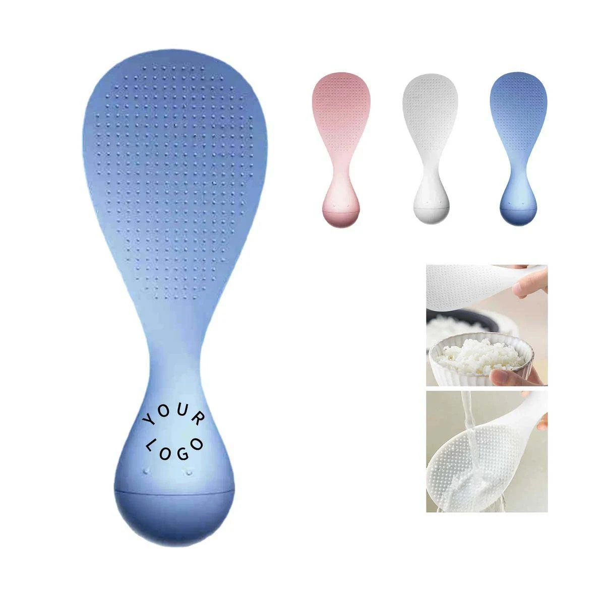 Nonstick Rice Paddle with Heat Resistant Material 1