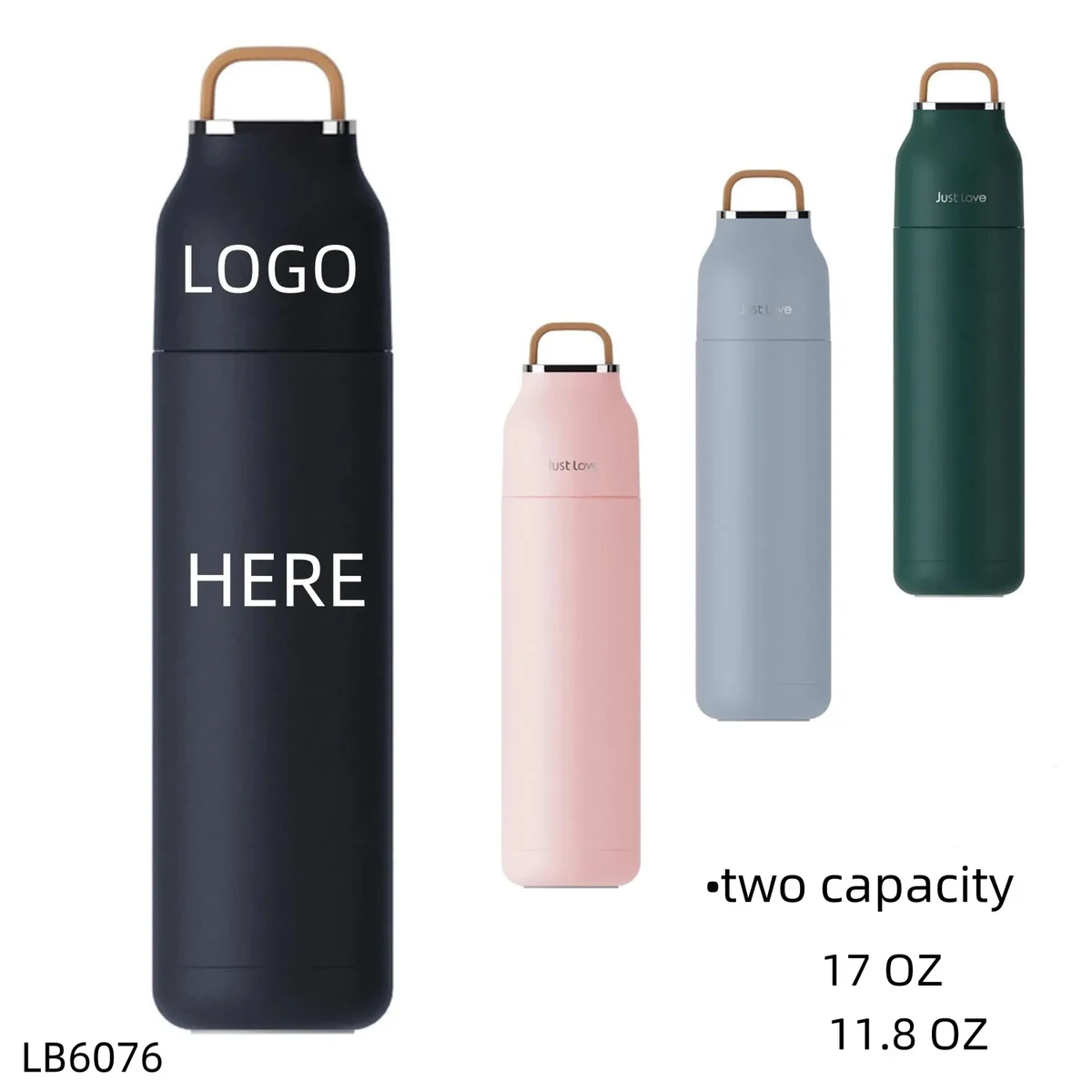 Wide Mouth Insulated Water Bottle Stainless Thermos 1