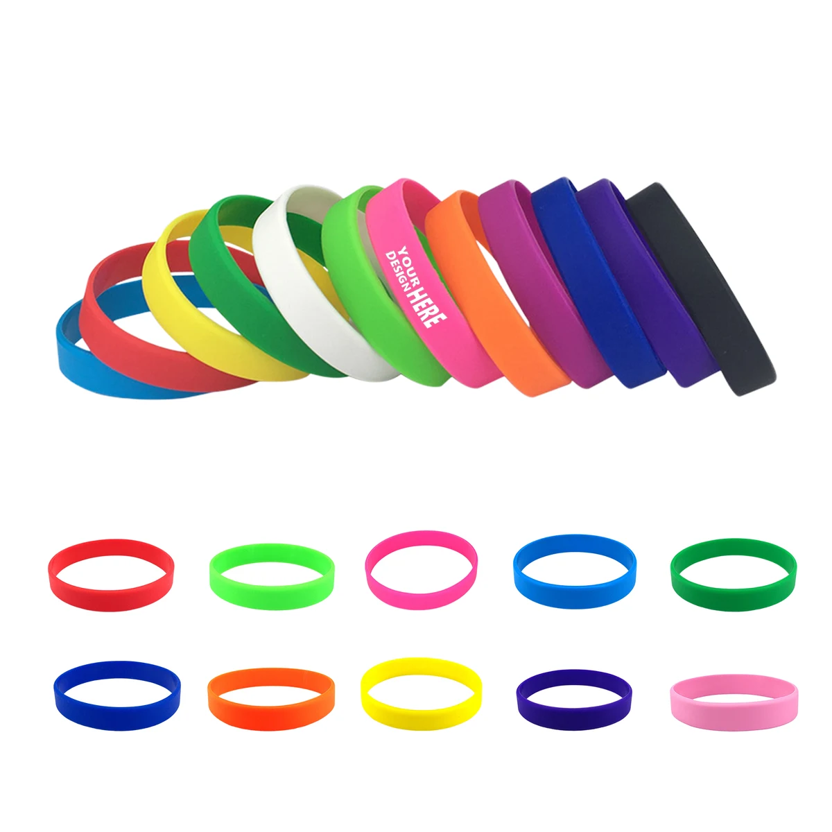 Custom Silicone Sports Bracelet 1