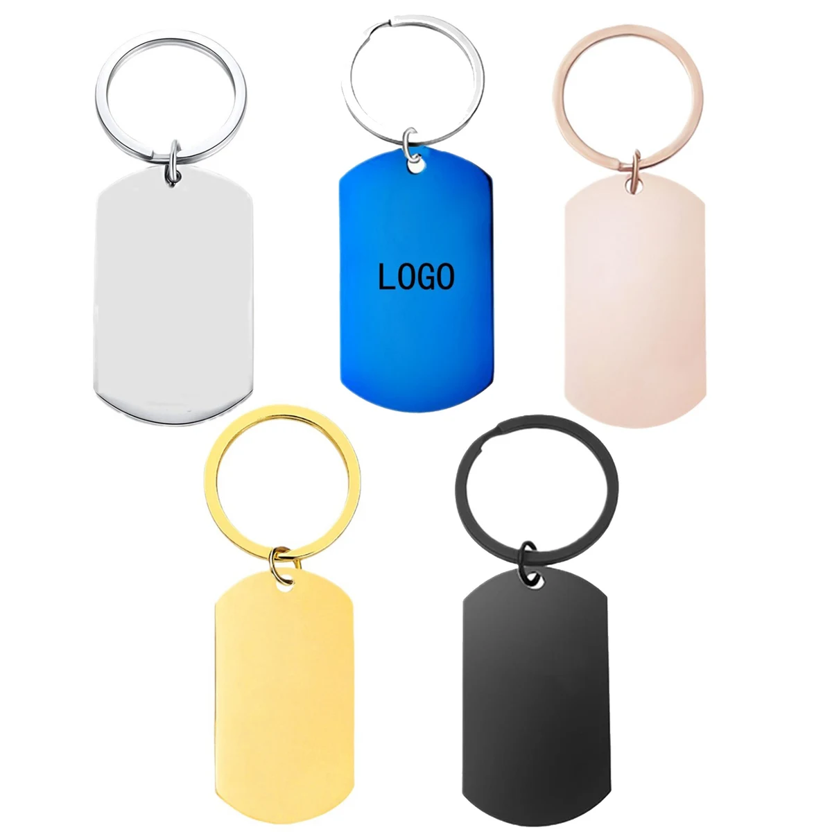 Personalized And Stylish Stainless Steel Keychain With Unique Design 1