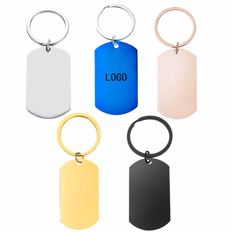 Personalized And Stylish Stainless Steel Keychain With Unique Design