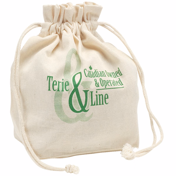 5.5 oz Cotton Lunch Bag