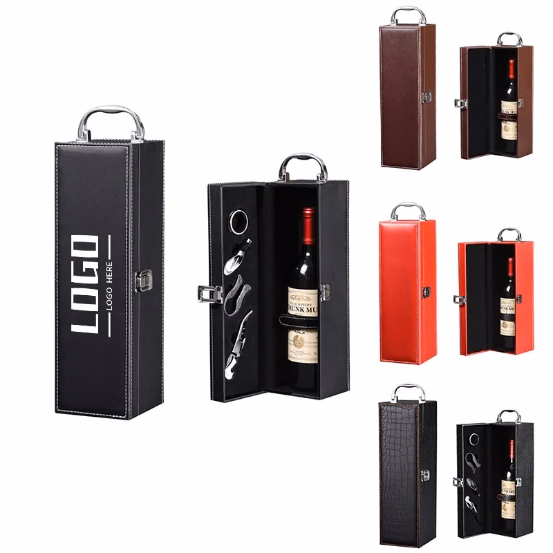 Wine Single Bottle Boxes With Opener