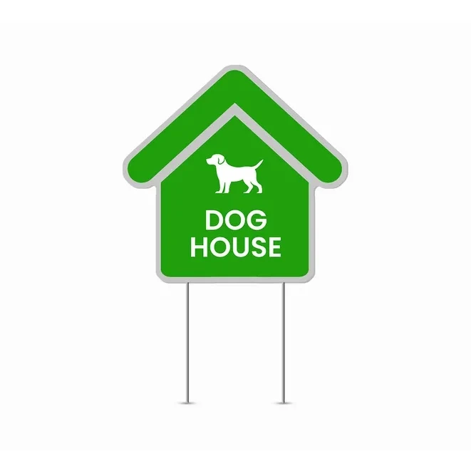 Custom Die-Cut Yard Signs (1.5ft x 1ft) 1