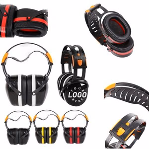 Foldable Ear Muffs for Noise Reduction With Adjustable Headband