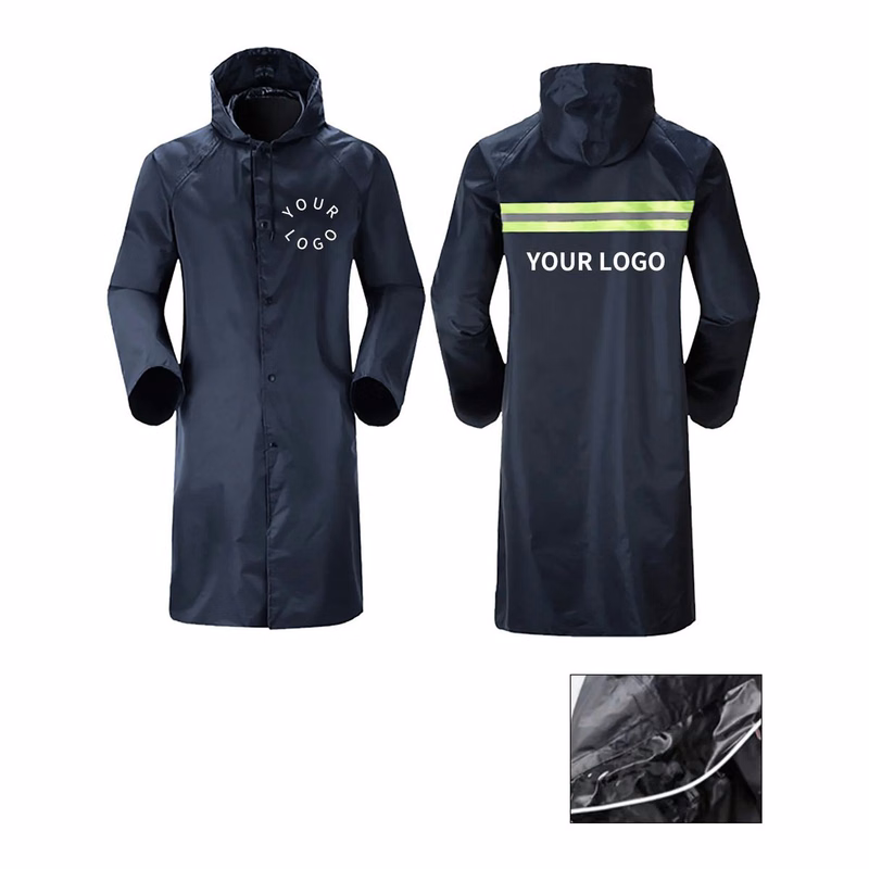 Durable 51 Inch PVC Raincoat for Daily Outdoor Use