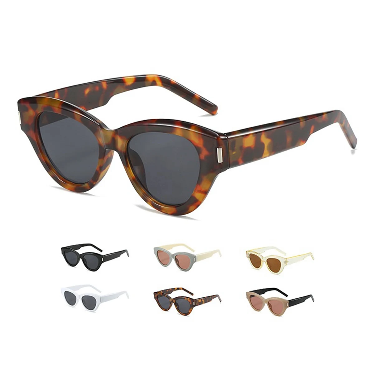 Cat Eye Oversized Sunglasses 1