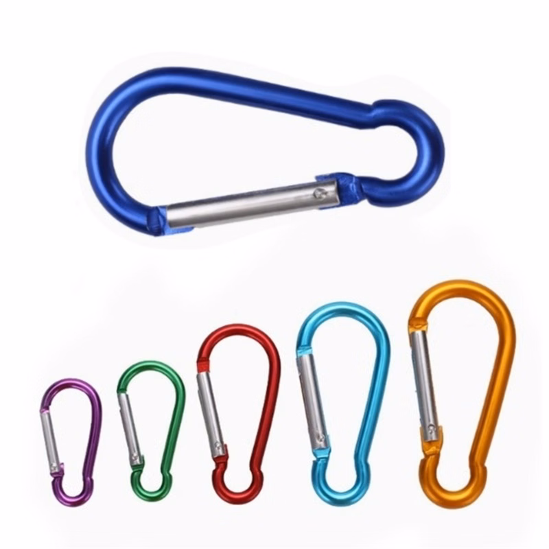 Gourd Shaped Aluminum Carabiner(1 7/8" W x 15/16" H)