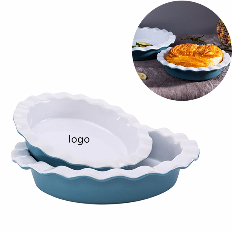 2pc Baking Plates for Apple Pumpkin Pie