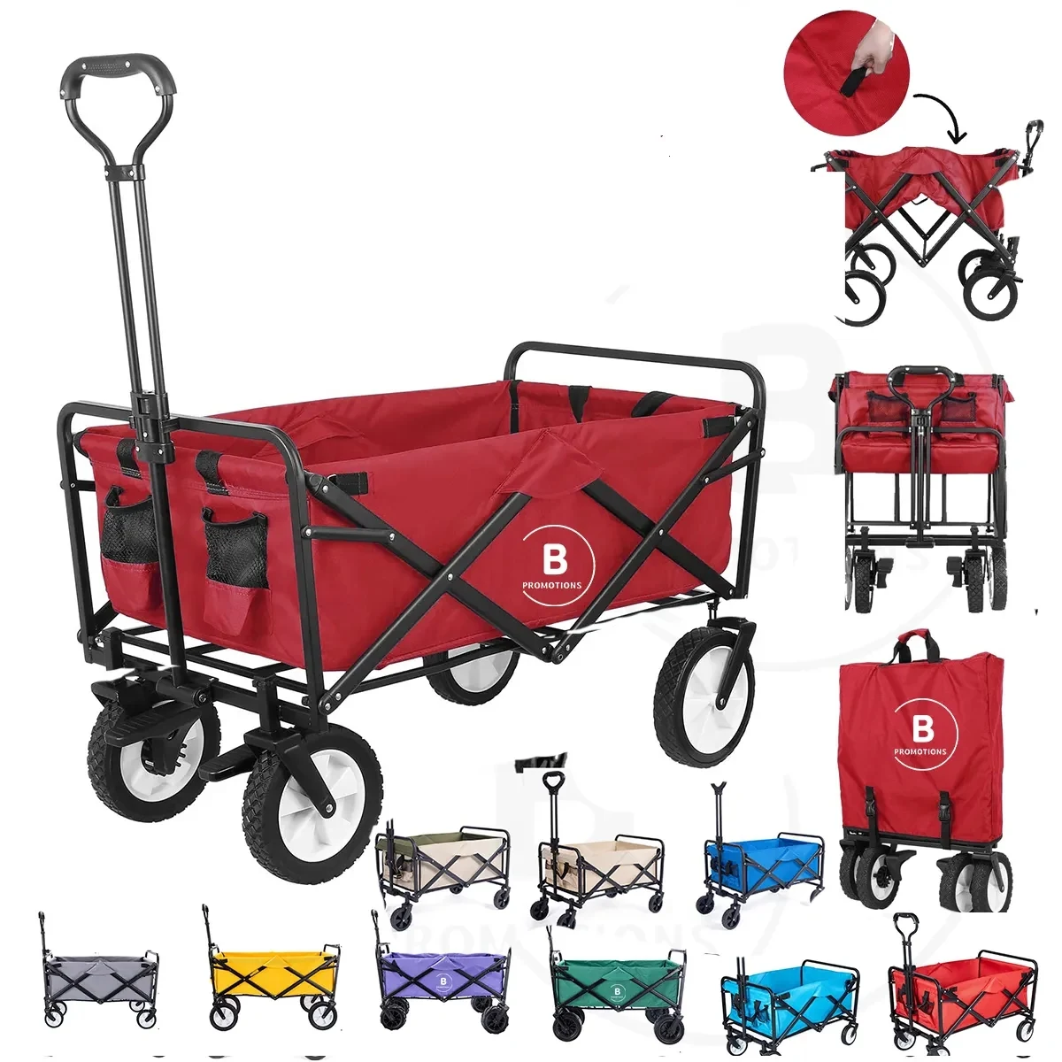 Folding Collapsible Utility/Display Wagon- M 1