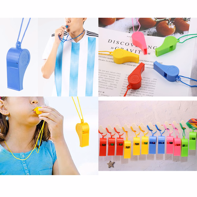 Sport Whistles with Lanyard