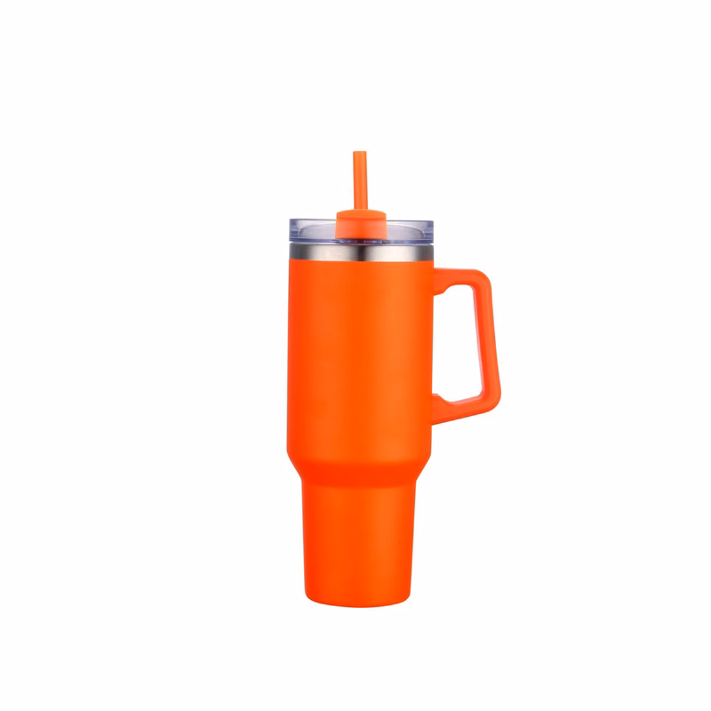 Endura 40 oz Orange Double Wall Vacuum Mug