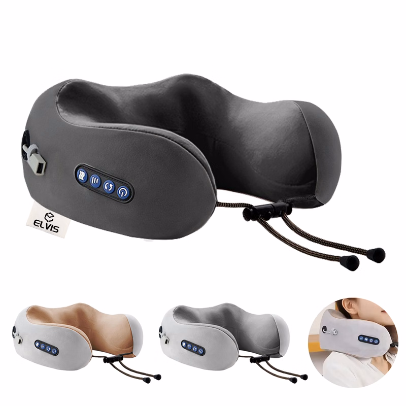 Portable U-Shaped Massage Pillow