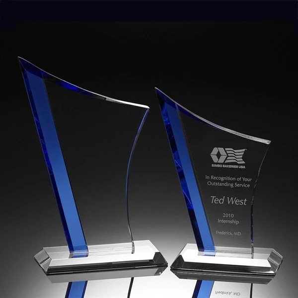 Dazzling peak crystal award 1