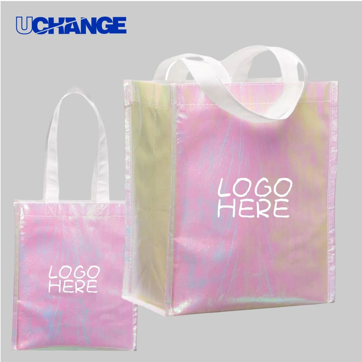 Iridescent Durable Shopping Tote Bag 1