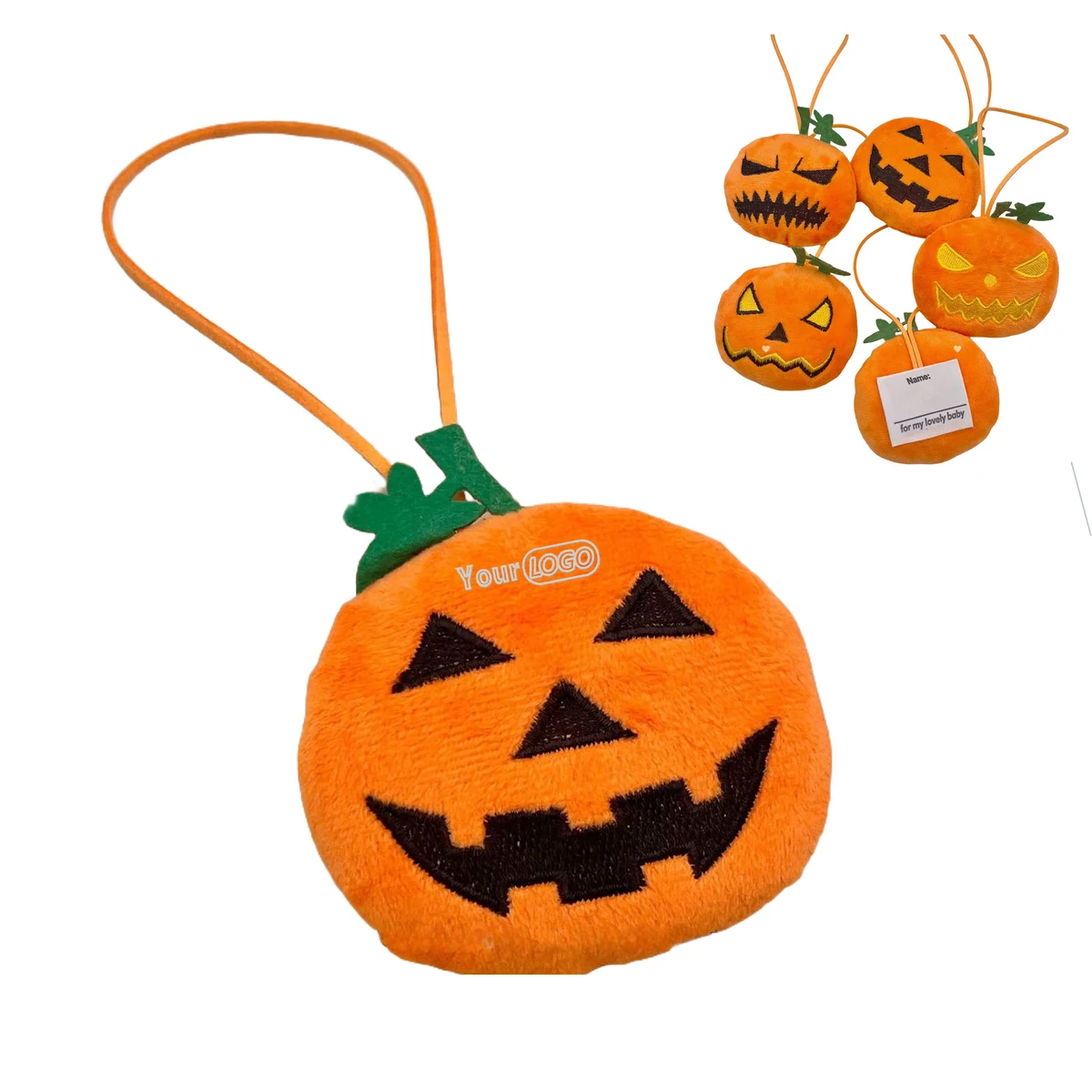 Halloween Pumpkin - Shaped Hanging Ornament 1