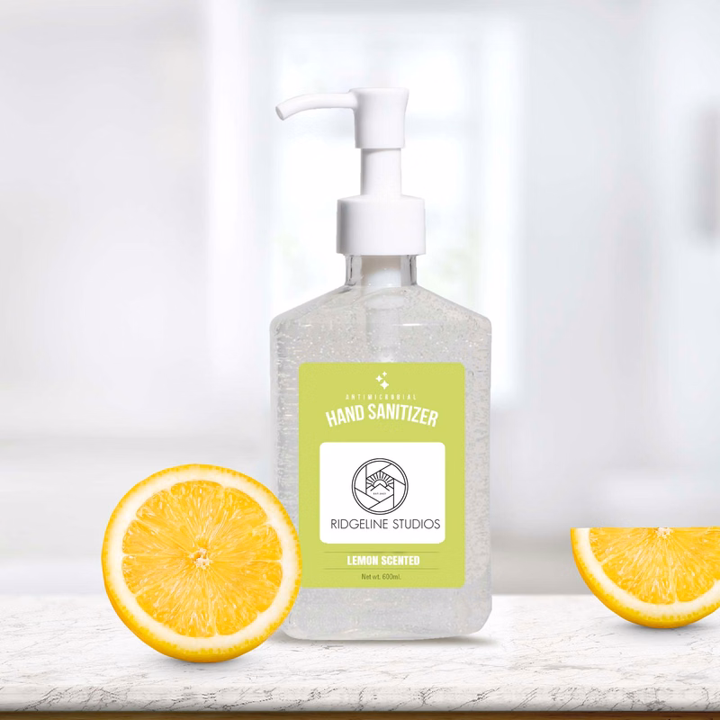 8oz Hand Sanitizer: 8 oz with Pump