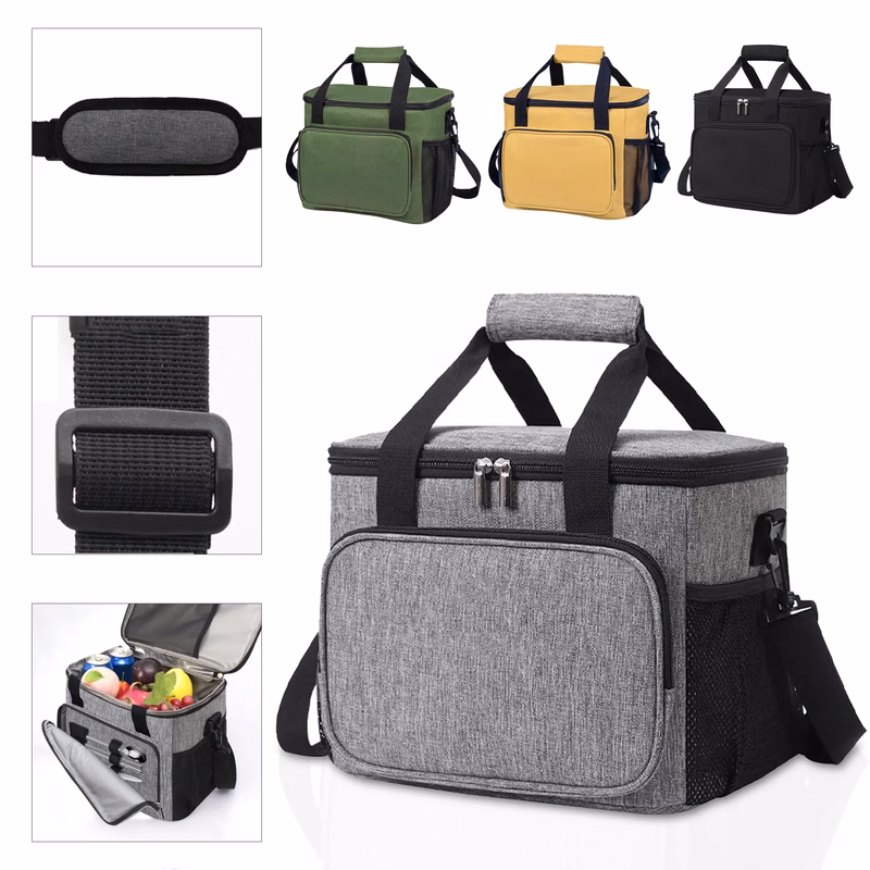 Reusable Insulated Lunch Cooler Bag/Box