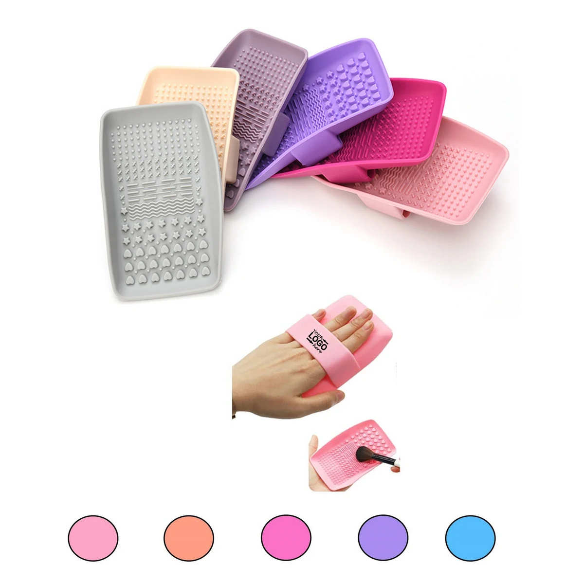 Silicone Makeup Brush Cleaning Mat 1