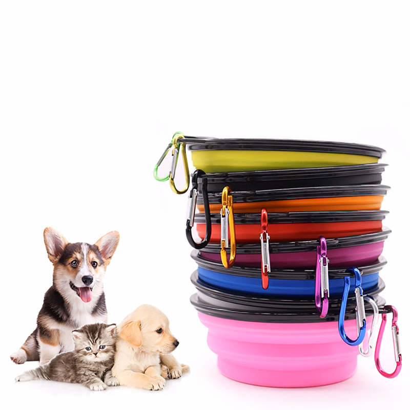 Collapsible Dog Bowl with keychain