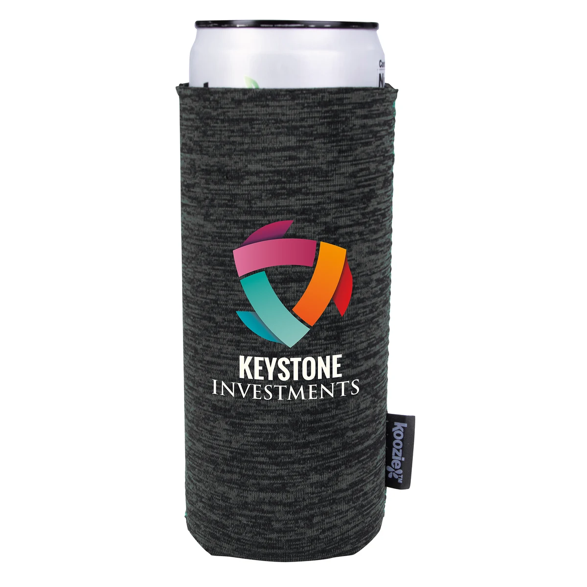Koozie® Heather Collapsible Slim Can Cooler 1