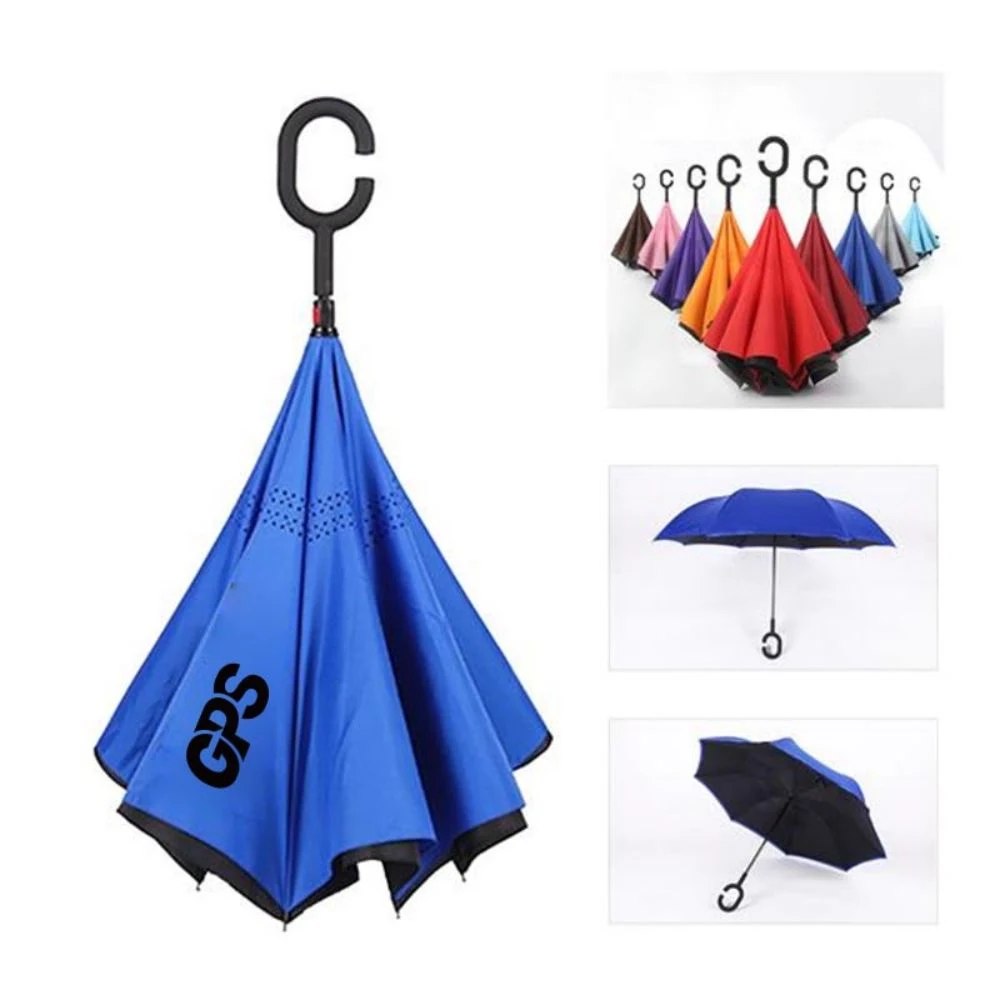 190T Pongee Reverse Umbrella C-Type 1