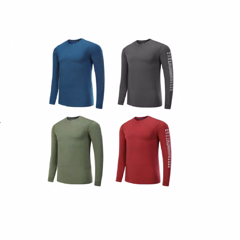 Men's Running Long Sleeve T-Shirt - Stock Style 5