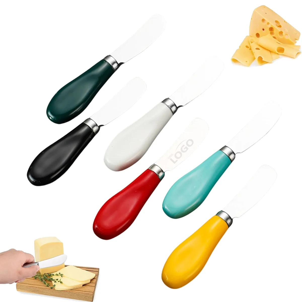 High-end Butter Knife with Ceramic Handle 1