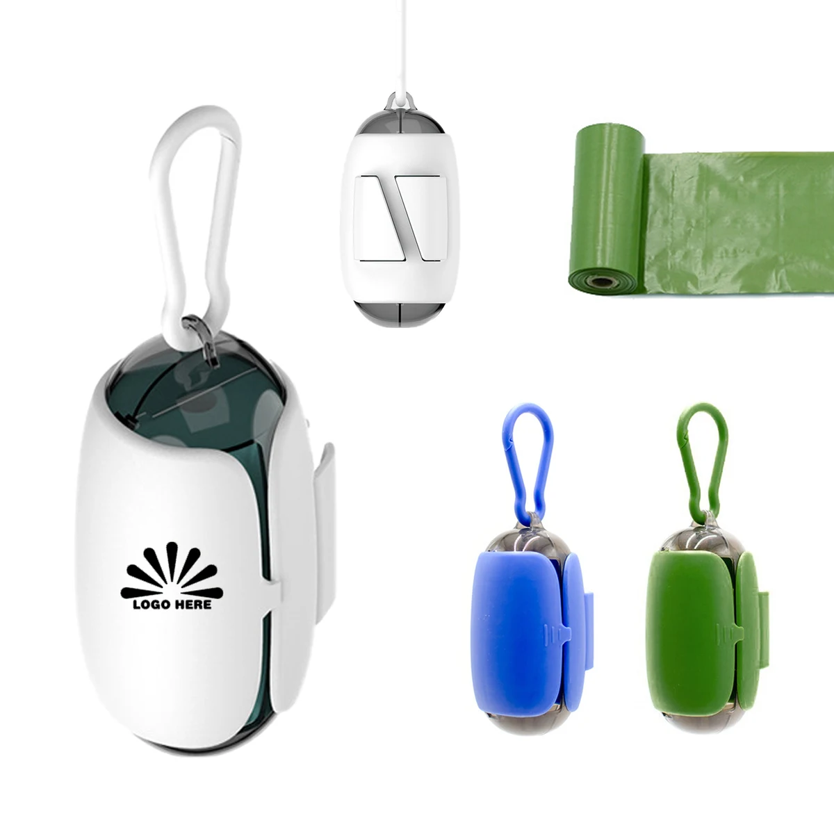 Portable Biodegradable Pet Waste Bag Kit 1