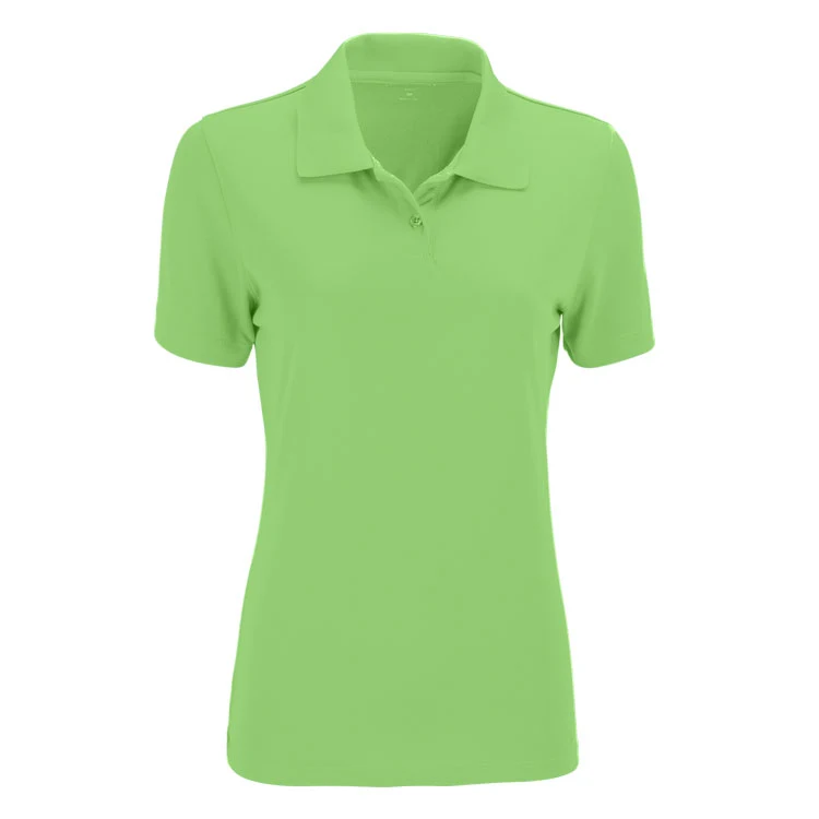 Vansport Ladies Omega Solid Mesh Tech Polo 1