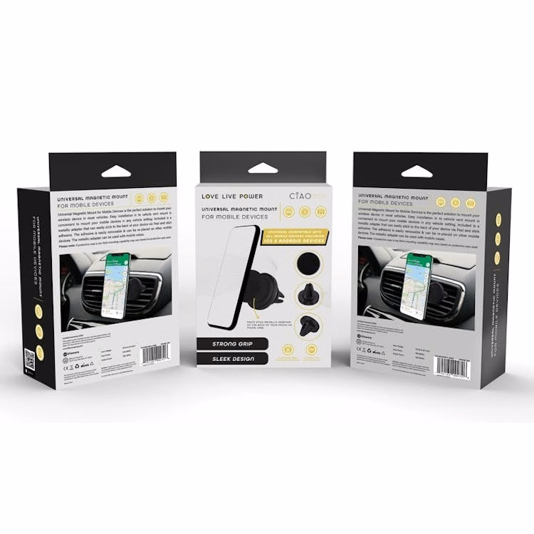 Magnetic Phone Mounts - Air Vent Rubberized