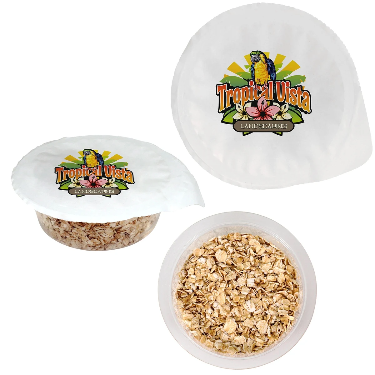 Full Color Cup of Oatmeal 1