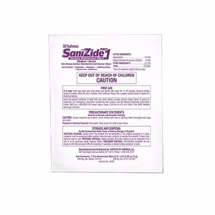 Surface Disinfectant Wipes - Individually Sealed