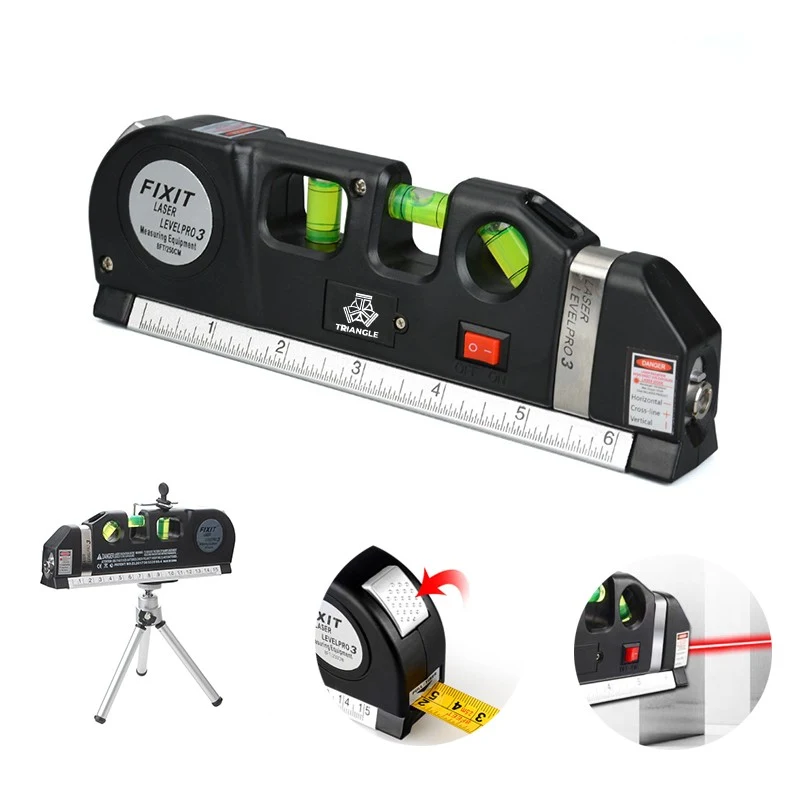 Multifunction Laser Level With Tape Measure 1
