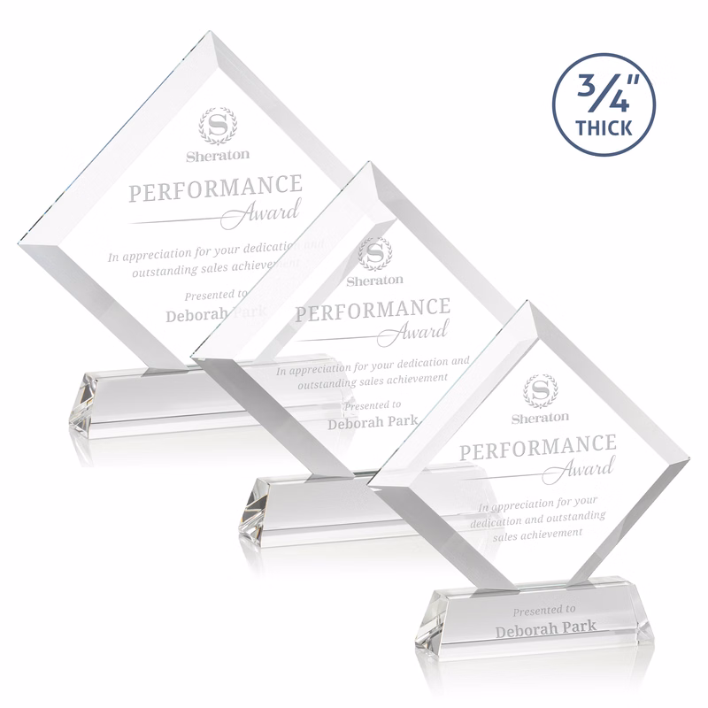 Belaire Award on Newhaven Base - Clear