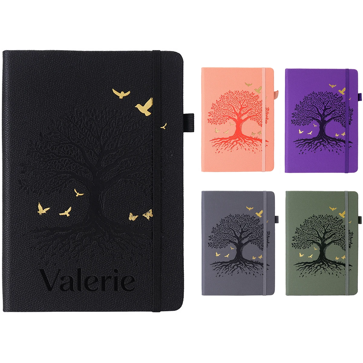 PU Leather Thanksgiving Soft Cover Notebook w/ Strap 1