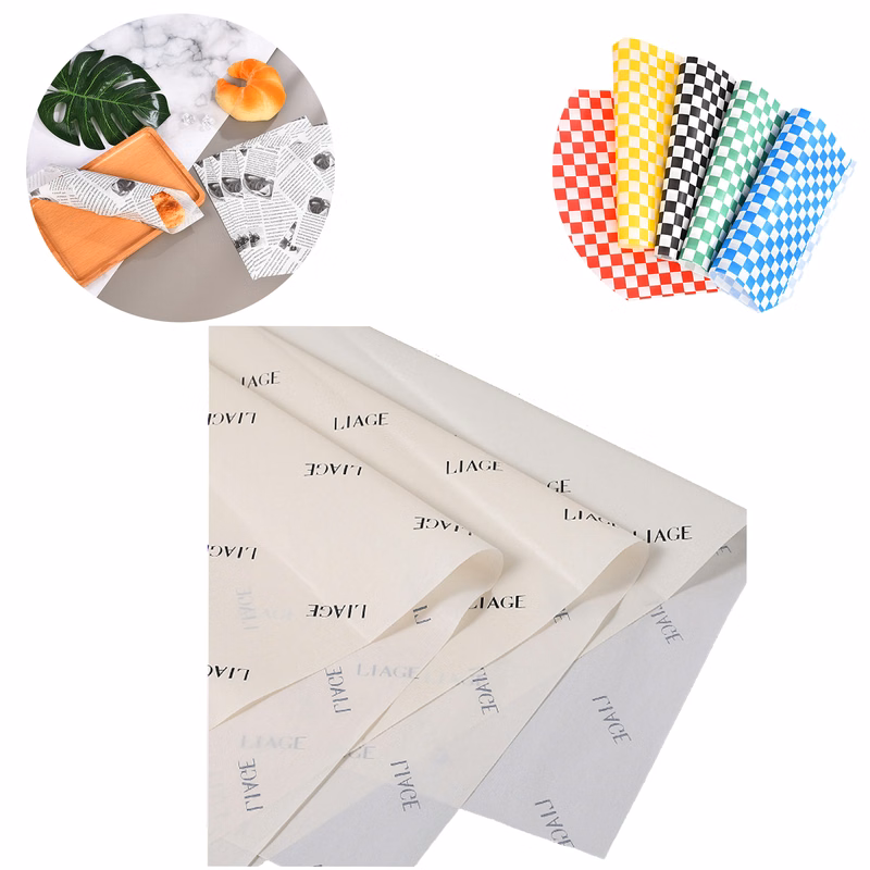Waterproof Coated Food Wrap Paper and Basket Liner Paper