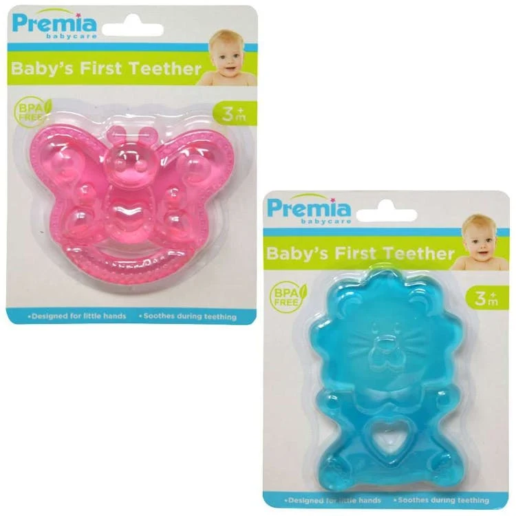 Premia Water Filled Teether Butterfly/Lion 1