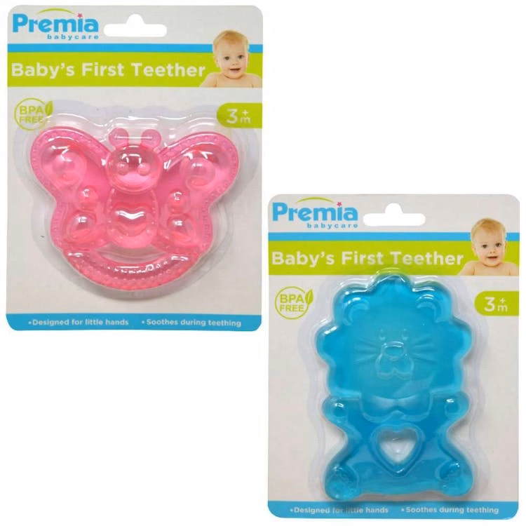 Premia Water Filled Teether Butterfly/Lion
