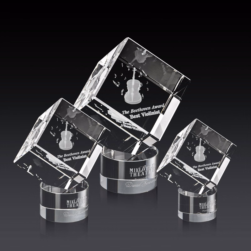 Burrill 3D Award on Marvel Base - Clear
