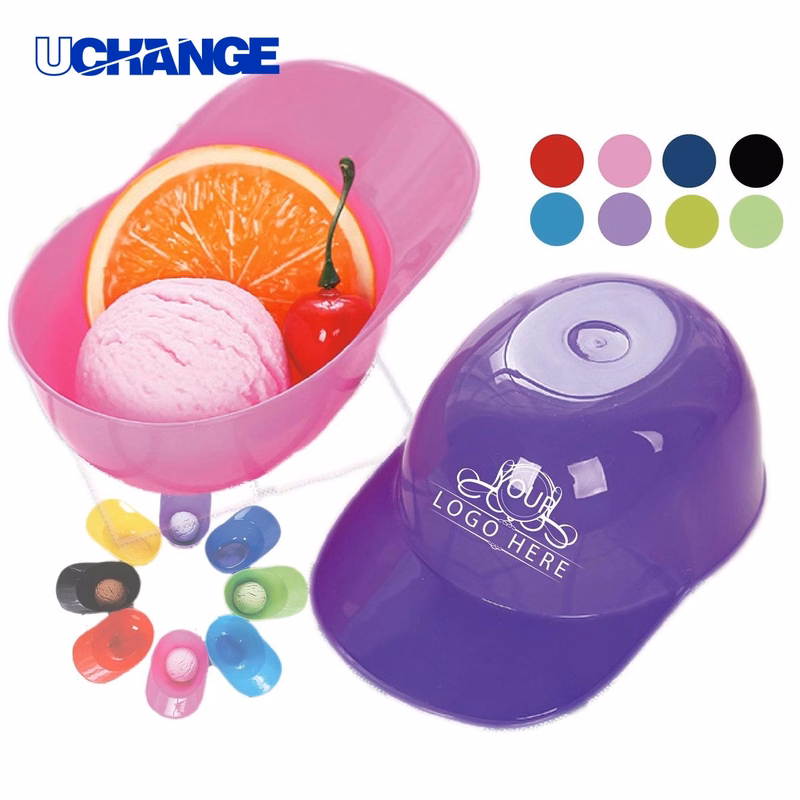 Mini Baseball Helmet Ice Cream Bowl